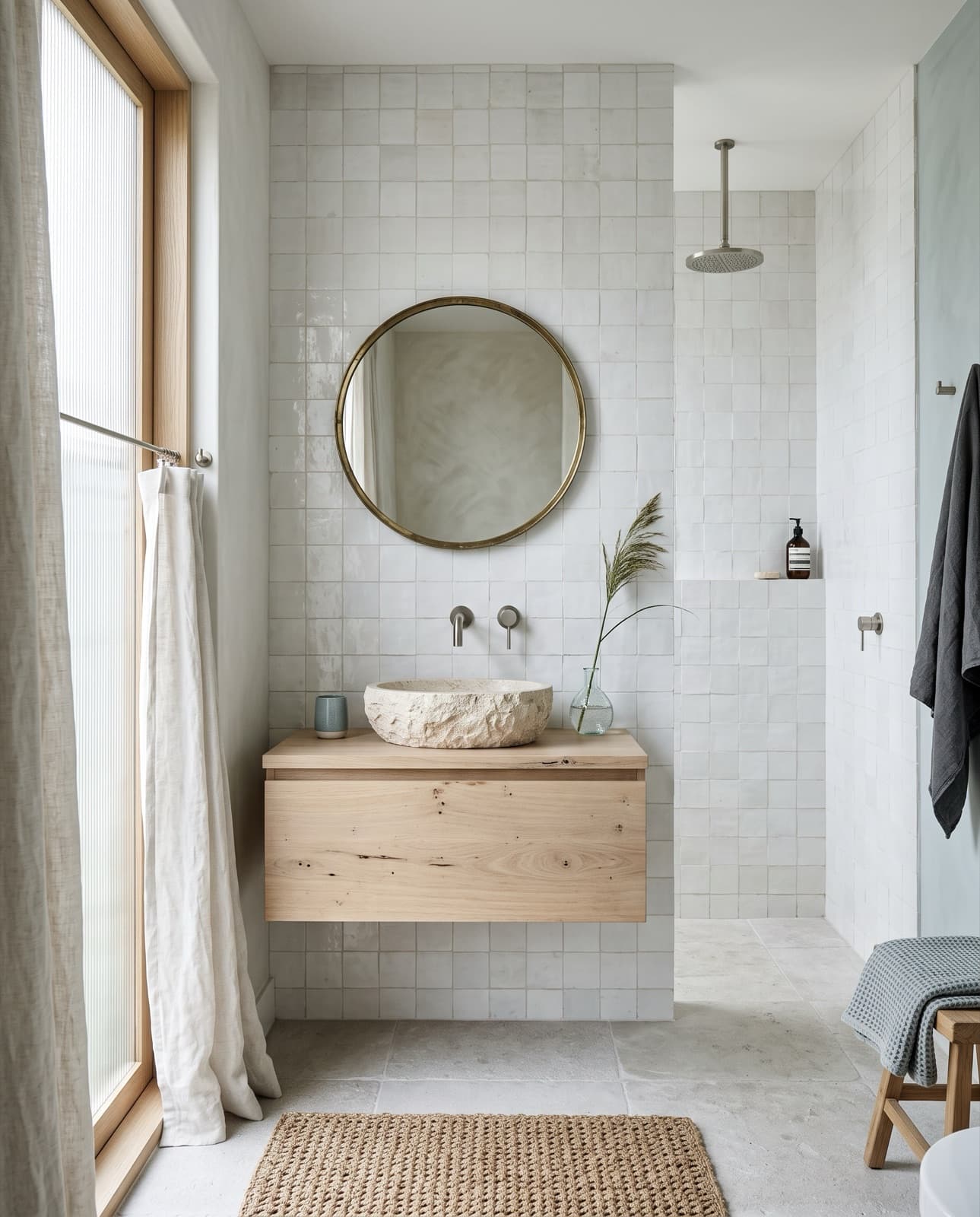 Coastal bathroom redesign