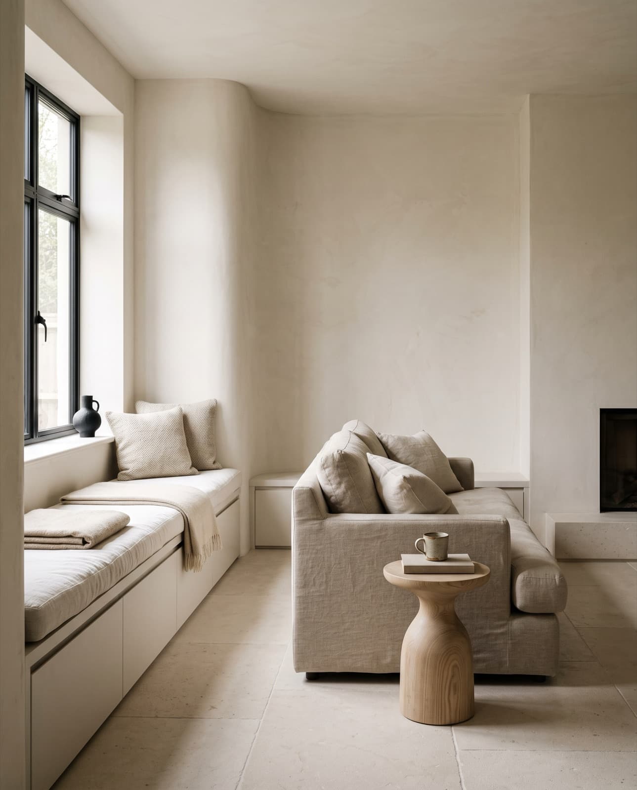 Minimalist living room redesign